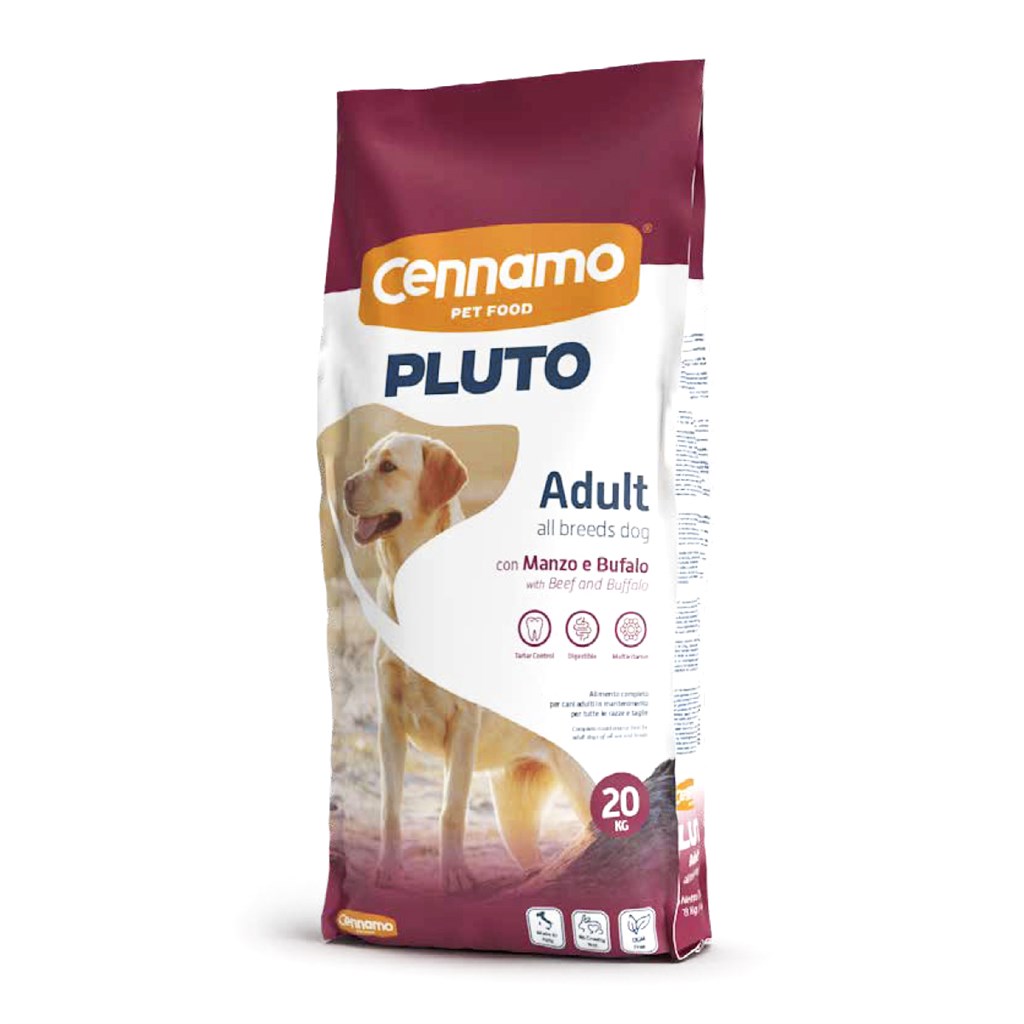 PLUTO ADULT MANZO E BUFALO KG 20